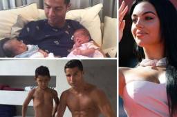 Cristiano Ronaldo tendrá gemelos junto a su mujer, Georgina Rodríguez, y aquí te contamos la historia de los hijos de CR7.