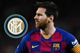 Antonio Conte, entrenador del Inter de Milán, mira como algo imposible que Lionel Messi deje al FC Barcelona.