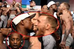 El estadounidense Floyd Mayweather y Connor McGregor han pasado el pesaje este viernes en T-Mobile Arena de Las Vegas.