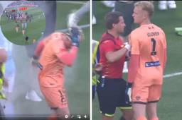 Violencia en Australia: hinchas entran al campo, agreden al portero y se ven obligados a refugiarse para salvar su vida