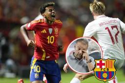 Yamal enciende las alarmas del Barcelona: lo qué pasó con Lamine al finalizar el partido de España ante Dinamarca