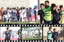 La escuadra de Diego Vázquez consiguió tres puntos importantísimos ante el líder. Olego anotó su primer gol oficial y el ‘Chino’ López tuvo un gran gesto al final del duelo. (Fotos Alex Pérez)