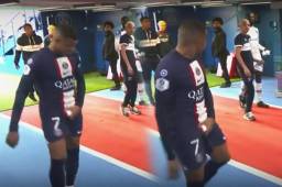 Mbappé se dirigió a un rival con un gesto obsceno que se volvió vira en las redes sociales.