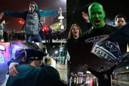 Las imágenes más impactantes del festejo en Philadelphia por el campeonato de los Eagles en el Super Bowl.