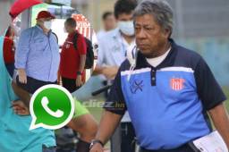 Almeira le pidió el informe previo al partido contra Motagua, el entrenador hondureño se negó a dárselo.