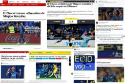 El hondureño Antony 'Choco' Lozano se gastó un hat-trick en el empate 3-3 del Cádiz ante Villarreal. La prensa mundial se deshizo en elogios hacia el catracho tras ello.