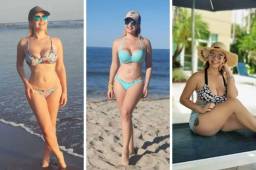 Linda Cruz es de El Salvador y ha viajado a Honduras para visitar las playas de La Ceiba en plena navidad. Ella ha compartido en redes sociales algunas fotos de infarto. FOTOS: Instagram.