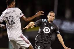 Douglas Martínez no pudo anotar y su equipo empató ante el Minnesota United.