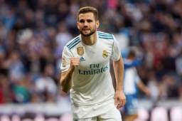 Nacho estuvo presente en la goleada del Real Madrid en Mestalla.
