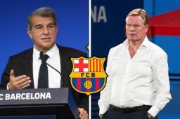 Koeman va a cumplir con su contrato en el Barcelona, mismo que termina en junio del 2022.