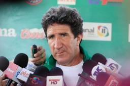 El entrenador de Marathón, Héctor Vargas, habla del torneo local y el torneo de Concacaf donde enfrentan al Comunicaciones. Fotos Moisés Valenzuela