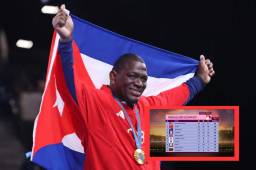 Estados Unidos remonta y Cuba hace historia: Así finalizó este martes 6 de agosto el medallero de los Paris 2024