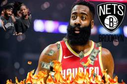 James Harden amenaza con irse de Houston Rockets para formar un enorme equipo junto a Kyrie Irving y Kevin Durant en los Brooklyn Nets.