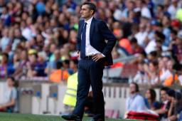 Valderve explicó que la suplencia de Messi fue pensando en el partido en Champions League. Foto AFP