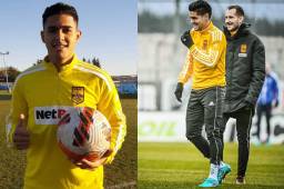 Luis Palma durante uno de sus entrenamientos con el Aris de Grecia.