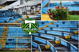 El Portland Timbers, club de la MLS, visita Honduras desde el domingo para encarar su compromiso de ida en los octavos de final de la Liga Campeones de Concacaf ante Marathón. Su equipo multimedia estuvo el lunes el estadio Olímpico, escenario del juego, y se sorprendieron de lo descuidada que se encuentra la principal instalación deportiva del país para la práctica de fútbol. Acá las imágenes que han tomado.