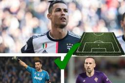 Cristiano Ronaldo celebra hoy su cumpleaños número 35 y acá te mostramos el mejor 11 de futbolistas que tienen dicha edad o más.