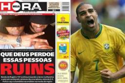 Fue el año pasado cuando salió a la luz la noticia de que Adriano vivía ahora en una de las favelas más peligrosas de su país.