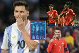 Messi y Argentina reciben la peor noticia del año y Cristiano se acerca: así quedaría el Ranking tras la fecha FIFA de septiembre