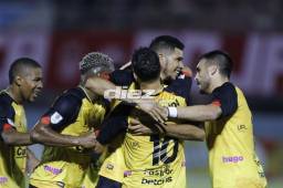 Getsel Montes hizo el único gol del partido donde Real España venció al Vida.