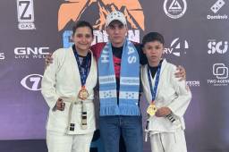 Susana Connor y Diego Garay conquistaoron medallas de oro en campeonato latinoamericano de jiu-jitsu.