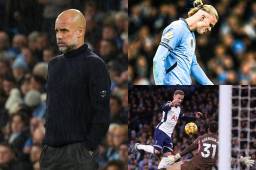 Guardiola supera récord negativo y sufre con el City: el doloroso resultado que le endosó el Tottenham en la Premier