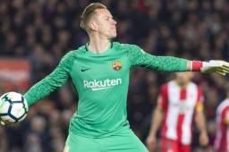 Ter Stegen fue decisivo en el triunfo del Barcelona sobre Girona.