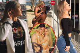 El Ajax se mide este martes ante el Tottenham por las semifinales de la Champions League y acá te presentamos a las preciosas novias que tienen los holandeses. La preja de De Ligt es una de las más bellas.