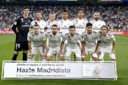 Real Madrid volverá a utilizar los destellos dorados en su camisa.