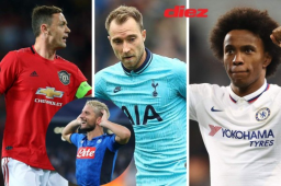 Estos son los futbolistas que quedarán gratis a partir del 2020. Si no deciden renovar con su actual club podrían negociar con cualquier otro y firmar un nuevo contrato sin que paguen un centavo por ellos.