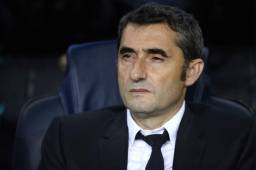 Ernesto Valverde celebró el pase a octavos, pero también lamentó la nueva lesión de Dembelé.
