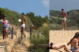Cristiano Ronaldo y Georgina siguen disfrutando de sus vacaciones. FOTOS: TMZ Sports.