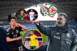 México se enfrenta este sábado a Gales y buscará una victoria para comenzar de buena forma la fecha FIFA de marzo. Este sería el equipazo que enviaría el 'Tata' Martino.