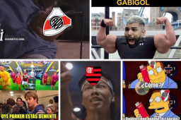 ¡Para morir de risa! River Plate es liquidado por perder la final de la Copa Libertadores en menos de cinco minutos. Gabigol rompió una maldición y Marcelo Gallardo es víctima de las burlas.