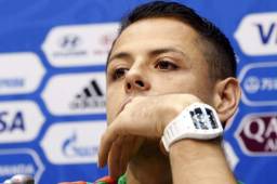 Javier Hernández se mostró desconsolado luego de eliminación en Copa Confederaciones.