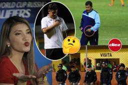 Estos son los momentos que seguramente no viste por TV en el arranque de la jornada 8 en Liga Nacional. ¿Quién es la linda chica que levantó suspiros en el Morazán?