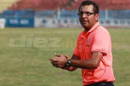 Nerlyn Membreño dijo tras la derrota del Honduras Progreso ante Vida que hay cosas por corregir a lo interno. También criticó el estado de la cancha del estadio Ceibeño. Foto Javier Rosales