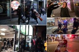 Miles de estadounidenses siguen en las calles pidiendo justicia por la muerte de George Floyd, pero algunos han aprovechado para saquear las lujosas tiendas.