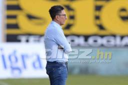 Salomón Nazar resaltó el trabajo hecho por sus dirigidos ante Juticalpa.