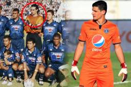 Diego Vázquez hace 17 años fue el último portero extranjero en coronarse campeón con Motagua. Hoy Jonathan Rougier rompería esta racha. Foto DIEZ