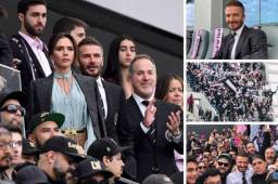 David Beckham y su equipo, Inter de Miami, hicieron su debut en la MLS con derrota ante Los Angeles FC. Victoria, la esposa del inglés, estuvo presente en el estadio.
