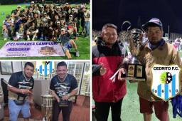 Cedritos FC es dirigido por dos hermanos hondureños que sueñan con seguir ganando torneos amateur.
