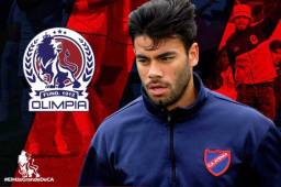 Leandro Sosa es el nuevo jugador del Club Olimpia. Es uruguayo y juega de volante ofensivo.