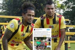 Mario Martínez lamentó en sus redes sociales la baja de Wilfredo Barahona del Real España y le dedicó estas palabras. Foto DIEZ