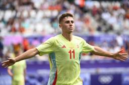 Fermín fue uno de los que anotó para España en el triunfo ante República Dominicana. FOTO: AFP