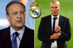 Florentino Pérez desea seguir contando con Zidane en el Real Madrid, pero el futuro del francés no está asegurado.