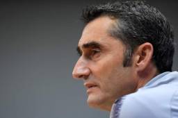 Valverde durante la rueda de prensa antes de enfrentar al Real Madrid.