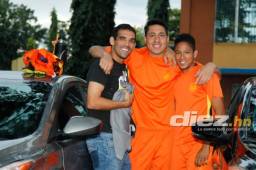 Claudio Cardozo, Domingo Zalazar y Cristhian Altamirano se mostraron tranquilos antes de medirse ante Motagua.