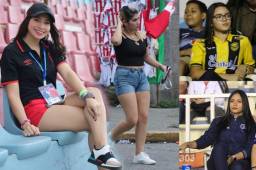 La belleza en La Ceiba y Tegucigalpa previo a los partidos de la jornada ocho, engalanó los escenarios. Sin duda las catrachas son las mujeres más lindas del mundo. ¿Están de acuerdo?