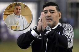 Maradona se confesó por última vez en 2019 y le pidió al cura que lo bendijera con paz.